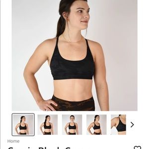NWT Fleo Cami, black camo. Bounce, Small.